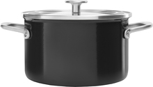 Kitchenaid - Steel Core Enamel gryte emalje 3,7L svart