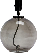 PR Home - Jonna Lampefot Glass 28 cm Røykfarget