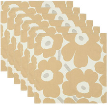 Marimekko - Pieni unikko serviett 43x43 6 stk beige