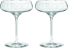 Georg Jensen - Bernadotte cocktailglass 20 cl 2 stk klar