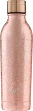 Root7 - Medium drikkeflaske 0,5L Rose Gold Sparkle