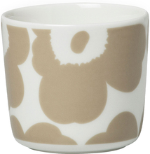 Marimekko - Oiva/Unikko kopp uten hank 20 cl beige/hvit