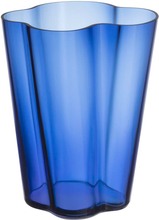 Iittala - Alvar Aalto vase 27 cm ultramarinblå