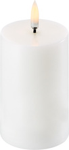 PIFFANY COPENHAGEN - LED kubbelys 7,5x5 cm nordic white