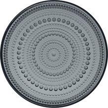 Iittala - Kastehelmi tallerken 17 cm mørk grå