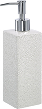 Cult Design - Kub Orient såpedispenser 21 cm hvit/sølv