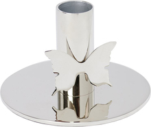 Gynning Design - Butterfly lysestake 7 cm sølv