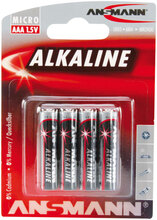 Batteri AAA/LR03 1.5V Alkaline, 4-pack