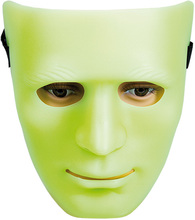 Självlysande Staty Mask - One size