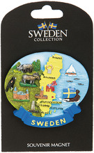 Souvenir Magnet Sweden