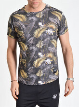 AOP Flower Tee Black (S)