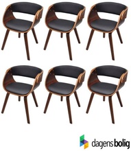 Spisestue stol new design sæt med 6 stk