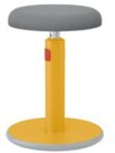 Leitz Ergo Cosy - Sit/stand rocking stool - ergonomisk - rund - roterende - skumplast, 3D Mesh