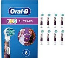 Oral-B Kids Frozen Tannbørstehoveder - 8-pakning