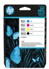 HP 950/951 - 4-pack - svart, gul, cyan, magenta - original - blekkpatron - for Officejet Pro 251dw, 276dw, 8100, 8600, 8610, 8620, 8630