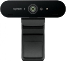 Logitech BRIO 4K Ultra HD webcam - Nettkamera - farge - 4096 x 2160 - lyd - USB