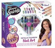 Cra-Z-Arts Shimmer 'n Sparkle Metallic Rainbow Nail Art