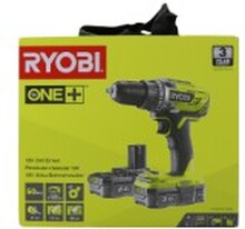 Ryobi One+ R18DD3-220S - Drill/driver - trådløs - 2 hastigheter - nøkkelfri borhylse 13 mm - 50 N·m - 2 batterier - 18 V