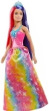 Barbie Dreamtopia Rainbow Magic - Mermaid Doll with Rainbow Hair and Water-Activated Color Change Feature - regnbue