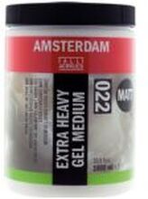 Amsterdam Extra heavy gel medium matt 022 jar