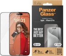 PanzerGlass™ | Skjermbeskytter - Ultra-Wide Fit | Apple iPhone 15 Pro