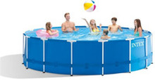 BASSENG - INTEX METAL FRAME POOL SET 457X122 CM