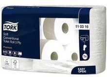Toiletpapir Tork Premium T4 Ekstra soft 3-lag 29.5 m hvid - (9 pakker x 8 ruller)