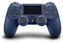 Sony DualShock 4 v2 - Håndkons-l - trådløs - Bluetooth - midnattsblå - for Sony PlayStation 4