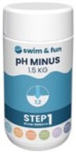 Swim&Fun pH Minus - 1,5 kg - Trinn 1