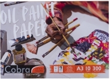 Cobra Oil colour paper block | 42 x 29.7 cm (A3), 300 g, 10 sheets