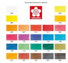 Sakura Koi Water Colors Pocket Field Sketch Box | 24 half pans
