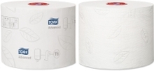 Toiletpapir Tork T6 Mid-Size Advanced 2-lags hvid 100m - (karton á 27 ruller)