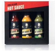Chili Klaus - Hot Sauce 3-pack, Spring edition
