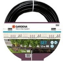 Gardena Micro-Drip-System vanning for hekk/busksett - 50 meter