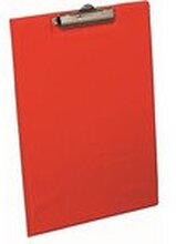 Clipboard Bantex A4 dobbelt, rød, PVC