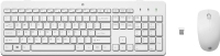 HP 230 - Tastatur- og mussett - trådløs - 2.4 GHz - Pan Nordic - hvit - for HP 24 Laptop 14, 14s, 15, 15s, 17 Pavilion 24, 27 Pavilion Laptop 13, 14, 15
