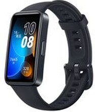 Huawei | Bånd 8 - Aktivitetsmåler med stropp - håndleddsstørrelse: 130-210 mm - skjerm 1,47 - Svart