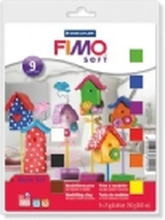 Modellervoks FIMO®-soft Staedtler® basic sæt ass. farver - (9 stk.)