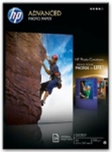 HP Advanced Glossy Photo Paper - Blank - A4 (210 x 297 mm) - 250 g/m² - 25 ark fotopapir - for ENVY 50XX Officejet 52XX, 80XX Photosmart B110, Wireless B110