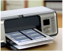 Visitkort Avery Quick&Clean™ C32015-25 til inkjetprinter 85x54 mm hvid 260g - (8 stk. x 25 ark)