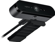 Logitech BRIO 4K Ultra HD webcam - Nettkamera - farge - 4096 x 2160 - lyd - USB