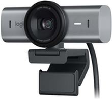 Logitech Master Series MX Brio - Direktestrømningskamera - farge - 8,5 MP - 3840 x 2160 - 1080p, 4K - lyd - USB-C
