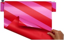 Fantasiklubben Presentpapper 33cm x 10m Candy Land rosa/röd