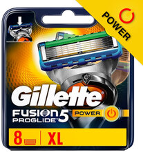 Gillette Fusion5 ProGlide Power Razor Blades 8st