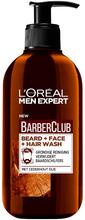 L'Oréal Paris Men Expert BarberClub Beard + Face + Hair Wash 200ml