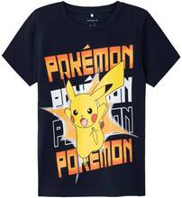 Name It Maci Pokemon t-skjorte til barn, dark sapphire
