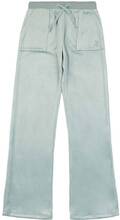 Juicy Couture velour joggebukse til barn, chinois green