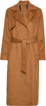 2Nd Luna - Classic Wool Outerwear Coats Winter Coats Brown 2NDDAY