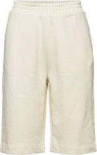 2Nd Lula Tt - Organic French Terry Bottoms Shorts Casual Shorts Cream 2NDDAY