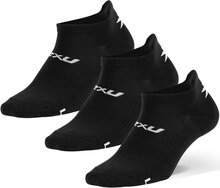 Ankle Socks 3 Pack Sport Socks Footies-ankle Socks Black 2XU
